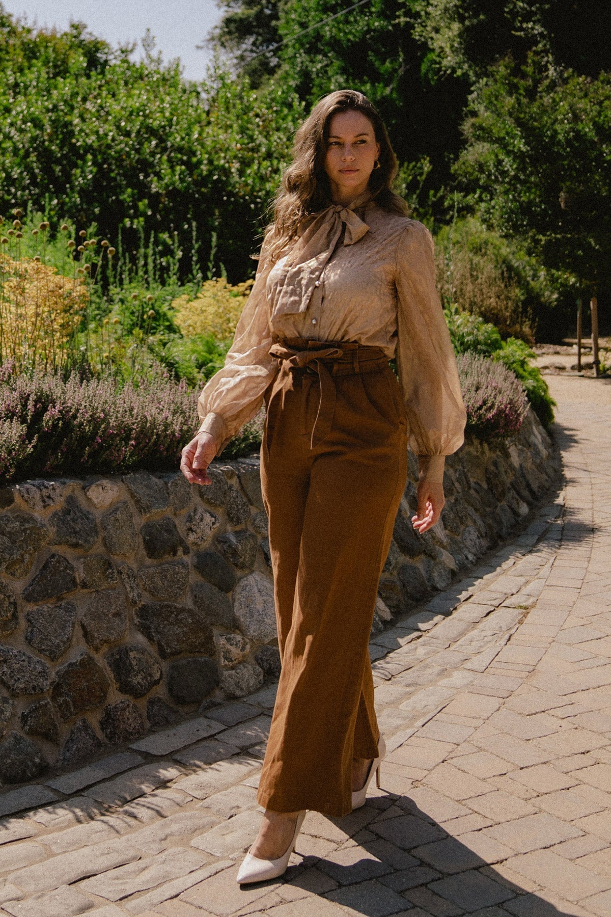 BEYOND COMPARE SEMI-SHEER TOP Flying Tomato